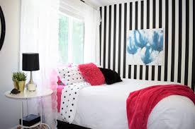 Elegant Pink and Black Accented Bedrooms