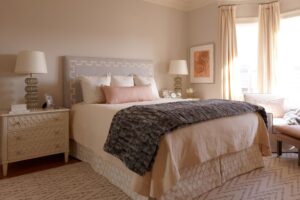 Elegant Pink and Black Accented Bedrooms
